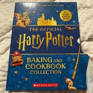 Scholastic Harry Potter Recipe Collection with Blue Cover